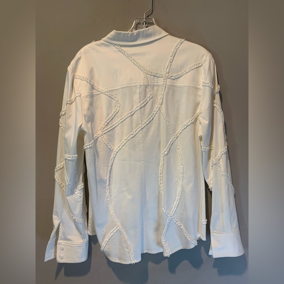 Dana Buchanan, long sleeve blouse, size 14 - Picture 2 of 4